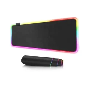 OEM Custom Gaming RGB Mouse Pad with LED USB Cartoon Style Heat Transfer Printing Computer Gaming Big Mouse Pad Stock