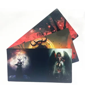 OEM Custom Logo Animation Sublimation Digital Printing Stitching Edge Play Gaming Mat Natural Rubber Mouse Pad
