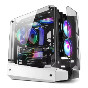 OEM Customizable Logo ATX Gaming PC Case with 240mm Liquid Cooling and USB3.0