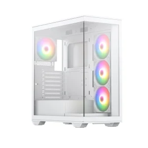 OEM Dual Tempered Glass Full-Tower ATX Gaming PC Case with Type-C USB 3.0