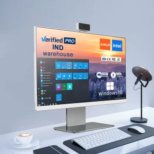 OEM Factory 23.8″ FHD IPS All in One Business Desktop PC Intel Core I3 i5 i7 DDR4 4GB 32GB 128GB 2TB SSD Win 10 11 Pro