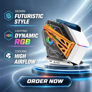 OEM Full Tower ATX Computer Case Side Panel Window USB Front Fan Steel Aluminum Alloy Acrylic