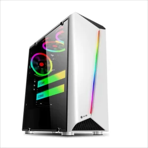 OEM Gaming Mini-ITX Computer Case with Tempered Glass, Anime Style