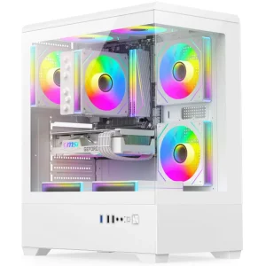 OEM Gaming PC Case Water Cooling Tempered Glass