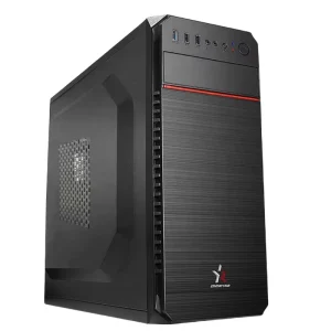 OEM M-ATX Mid Tower Aluminum Alloy SPCC ABS Black Computer Case with USB3.0, Side Window, and 7 Expansion Slots