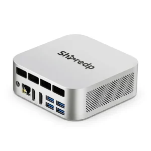 OEM MQI13 AMD Ryzen 7 8745HS DDR5 Workstation Mini PC SSD Aluminum Case Desktop Computer Dual HDMI Display