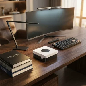 OEM Mini Desktop Computer 8GB RAM 256GB SSD Intel Core i3-1220P Portable Lightweight