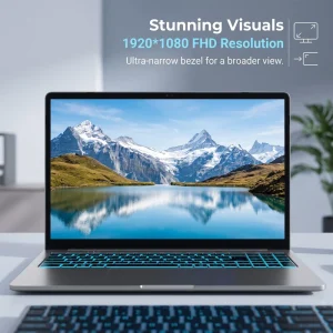 OEM ODM 15.6″ IPS Full HD Laptop AMD Ryzen 5 5500U Fingerprint Unlock Commercial Office