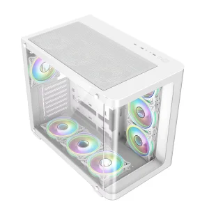 OEM ODM ATX Gaming PC Case with Tempered Glass Front Panel
