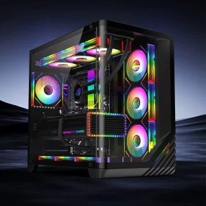 OEM ODM BLACK ATX Computer Case & Towers Case Desktop Computer Gaming Cabinet for Pc Computer Case Gamer Pc