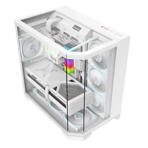 OEM ODM Tempered Glass ATX M-ATX ITX White Gaming PC Case