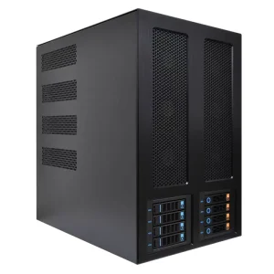 OEM WS04A 1 4GPU 5090 4090 Server Network Storage Server for EATX Motherboard Hot swappable Graphic Workstation Chassis