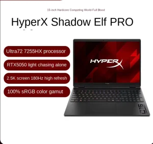 OMEN U7 255HX Gaming Laptop Intel Core I7 16GB RAM 1TB SSD RTX5050 2.5K 180Hz English Keyboard Custom Logo