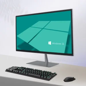 Office 23.8 Inch All In One Desktop Computer 12th Gen Intel Core I5 12450H 2DDR4 Win11 16 9 LED Backlit Widescreen All in One Pc