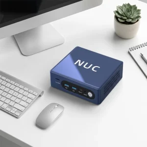 Office Intel Core N150 Mini Desktop 32GB DDR4 512GB SSD USB3.2 with 1000M LAN Windows 11 Home 4K Gaming PC