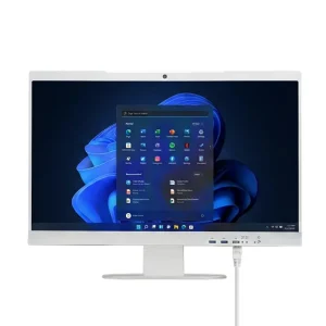 One Cable Solution POE All in One PC 23.8 27″ AIO Desktop for School Lab Aviation Aluminum Intel Core i5 i7 Computer OEM ODM