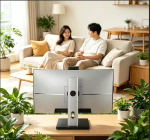 One click 90° Rotation For Browse Long Documents Code Silent All in One Desktop Computer For Editing 3Ds Coding