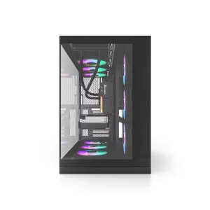Opening Tempered Glass Side Panel Computer case Gaming Pc Tower case with USB 3.0 X 2 case Gaming Pc