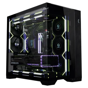 Original Lian Li Computer Case O11 VISION COMPACT Mid Tower Supports ATX E ATX Mini ITX Motherboard Desktop Gaming PC Case
