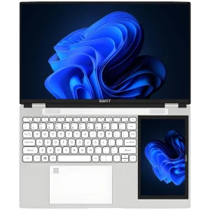 Original Supplier 15.6 Inch+7 Inch Touch Dual Screen 32GB 16Gb 8Gb+TB SSD In tel Celeron Processor N95 Commercial Laptop Nuevas