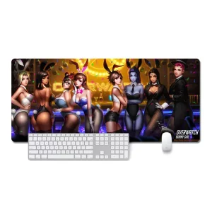 Overseas Warehouse Gaming Mouse Pads Xl Waterproof Extended Rgb Light Mouse Mat Computer Accessories Keyboard Led Desk Pad