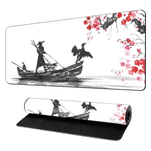 Oversized Waterproof Custom Heat Transfer Printing Extended Desktop Gaming Pad Keyboard Mouse Mat in Stock