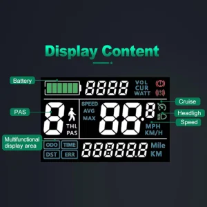 P3C Road Bike Computer LCD Display IP65 Waterproof WiFi Handlebar Mount ABS