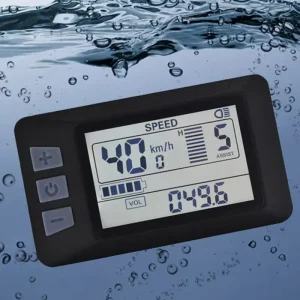 P3H Road Bike LCD Color Screen Display with USB Charging IP65 Waterproof Handlebar Mount