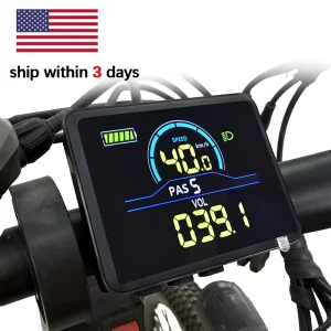P5C US Scooter Display for Fatbike Cycling Accessories Bike Computer LCD Screen E-Bike Screen