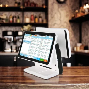 POS Machine Retail Cash Register 15.6 Inch Windows Android All-in-One Touch Screen S01 Intel i5 Printer