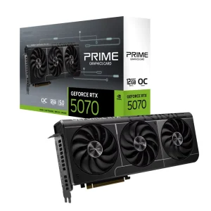PRIME GeForce RTX 5070 12GB GDDR7 OC RTX5070 Graphics Card Gaming GPU Triple Fans Video Card Gaming Desktop