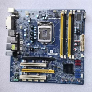 PWA 1.1 Used Desktop Industrial Control Computer Motherboard LGA 1155 SATA Single Channel DDR2 DDR3 RAM