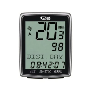 Panoramic Display Mode Smart Backlight Wireless Bicycle Computer