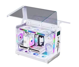 Phantom Supercomputer Tower New Design Desktop Computer Case MicroATX TYPE C Interface Supports ATX MATX Digital Display PC