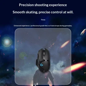 Photovoltaic Glass Gaming Mouse Pad Custom Size Anti-Slip Design 3mm Thickness