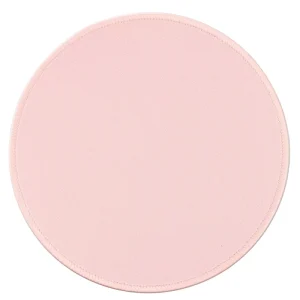Pink Round Anti-Slip Custom Mouse Pad Waterproof Rubber Decorative Desktop Souvenir