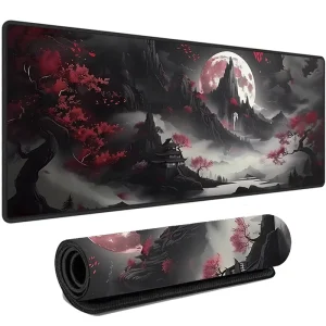 Plum Blossom Custom Large Mouse Pad with Non-Slip Surface, Factory Direct for PC, Office, Laptop, and Gaming Desk