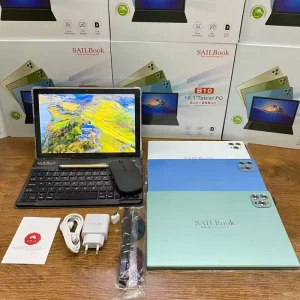 Popular 10.1 Inch Sailbook B10 Tablet Pc with Keyboard and Mouse B10 Business Tablet Pc 6+256GB Children Adult Laptops Gift