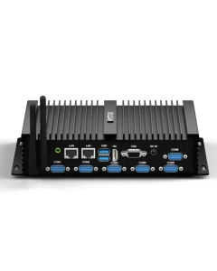 Popular SmallPC Industrial Fanless Mini PC i7 8550U u DDR4 RAM 4*USB3.0 2* 2* 6*RS232 Desktop Computer US EU AU