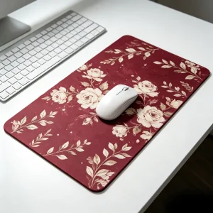 Portable Mousepad Durable Custom PVC Mousepad Laptop Mat for Training Center
