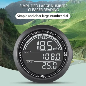 Portable Road Bicycle Computer Luminous Waterproof High Precision Long Endurance Mountain Bike Speed Odometer