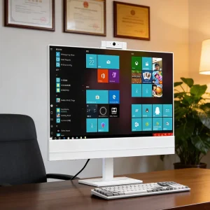 Powerful 27″ AIO PC Intel Core I9 12th/13th Gen 16GB DDR4 SSD+HDD Windows 10/11 Desktop Computer for Video Editing