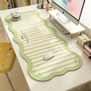 Precision-Cut Easy-Clean Custom PVC Mouse Pad Desktop Pad for Gaming Room