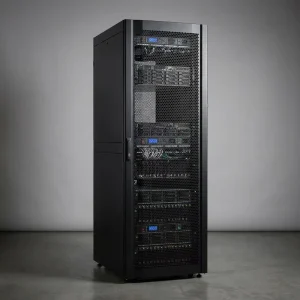 Premium High Density Perforated Server Cabinet 42U 19 Inch Rack for AI Infrastructure With 80 Percent Airflow Mesh