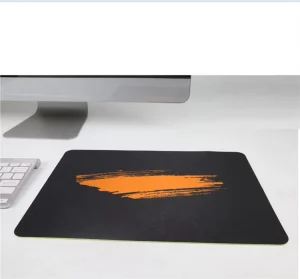 Premium Ultra Thin 1.5mm Hard Resin Mousepad Waterproof Dustproof Gaming Mouse Pad with Silicone Rubber Base