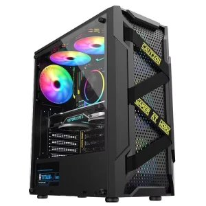 Pro Gaming ATX ITX MicroATX Mid Tower Computer Case