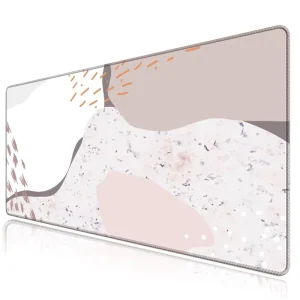 Pro Gaming Anime Customized Mouse Pad XXL Large Extended Desk Mat Water Resistant Rubber Base Smooth Surface Stitched Edges for