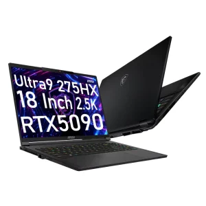 Professional Supply Player MSI Stealth18 Inch 4K Core Ultra9 Gaming Laptop Rtx 5090 32G DDR5 1TB SSD Notebook Computer