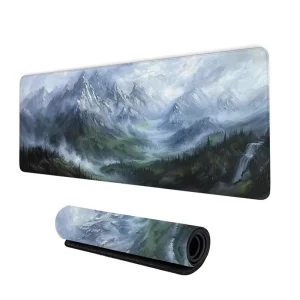 Promotional Custom Design Natural Rubber Waterproof Custom Logo Gaming Computer Mouse Pad in Stock
