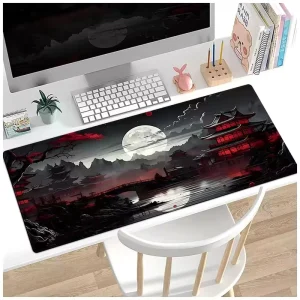 Promotional Eco friendly Natural Rubber Gaming Mouse Pad Square Smooth Surface Non slip 800x300mm 2 5mm Stock Custom Office Desk
